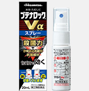 広範囲の症状 ブテナロック®Vα スプレー