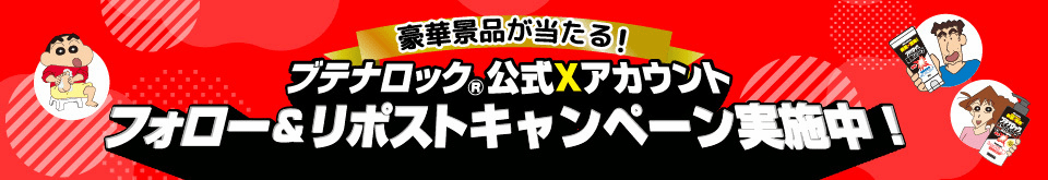 公式Xアカウントフォロー&リポストキャンペーン
