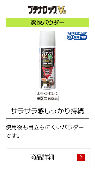 ブテナロック®Vα　爽快パウダー