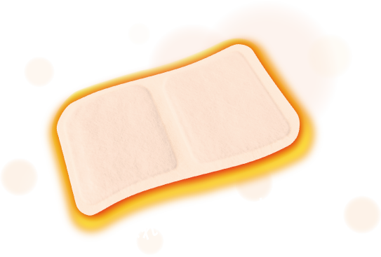 はがれにくく使いやすいのもポイント