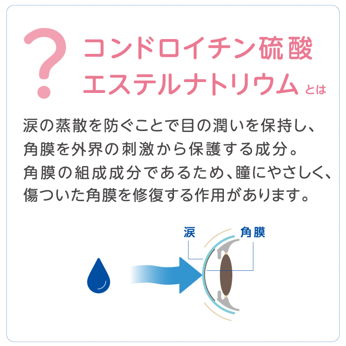 コンドロイチン硫酸エステルナトリウムとは？